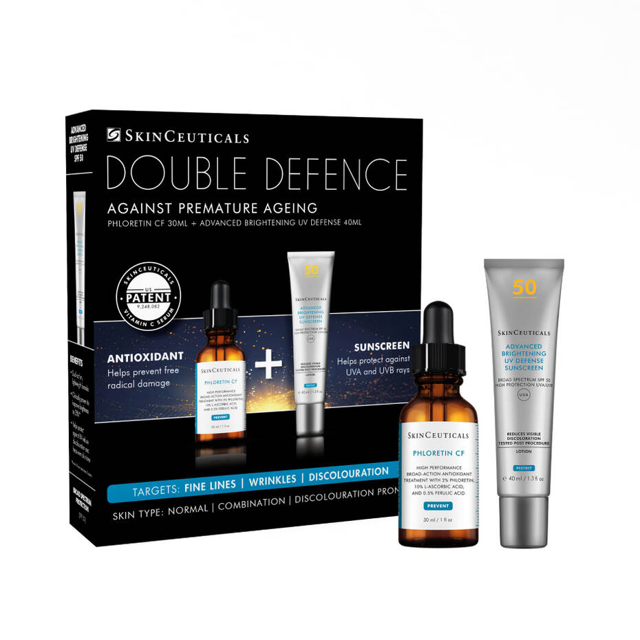 SkinCeuticals Double Defence Phloretin CF Set – Forest Green